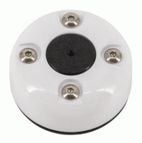 STANDARD VERTICAL CABLE ENTRY - Cable Gland with cover in white powder coated S.S./ wire size 2-10 mm / up to 20 mm (0.81") connector - CG20SW - Seaview